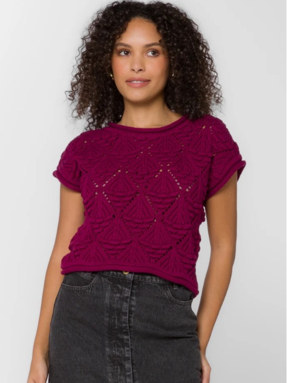 Velvet Heart Darlita Malbec Sweater